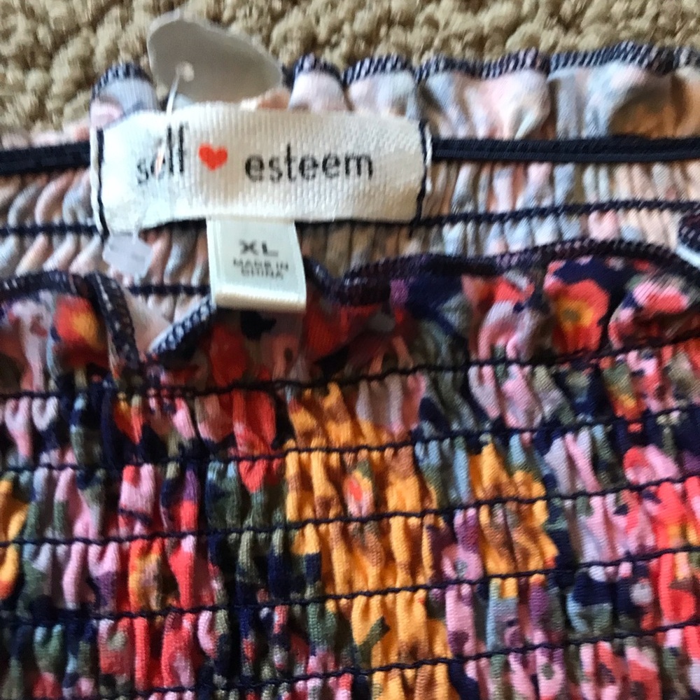 Self Esteem Off the Shoulder long Sleeve - Picture 2 of 2